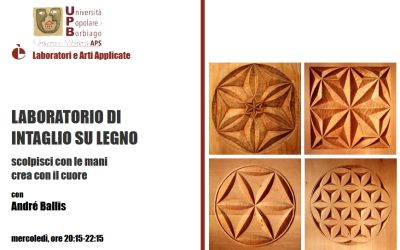 2025 ott./dic. – LABORATORIO DI INTAGLIO SU LEGNO del mercoledì – ISCRIZIONI CHIUSE