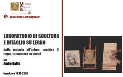 2025 ott./dic. – LABORATORIO DI SCULTURA E INTAGLIO SU LEGNO del lunedì – ISCRIZIONI CHIUSE