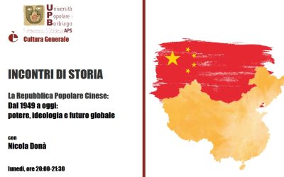 2025 ott./nov. – INCONTRI DI STORIA: La Repubblica Popolare Cinese