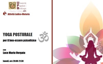 2025 set./dic. – YOGA POSTURALE per il ben-essere psicofisico 2° proposta